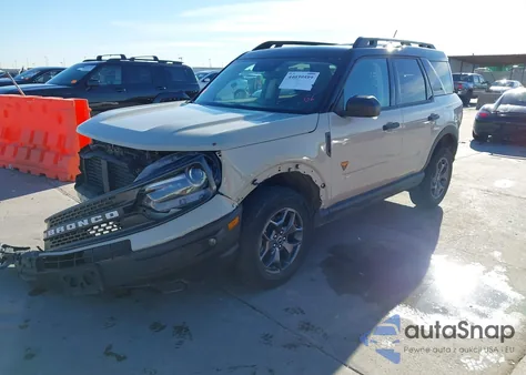 2024 Ford Bronco Sport Badlands из США, поврежденный, VIN 3FMCR9D97RRF70490